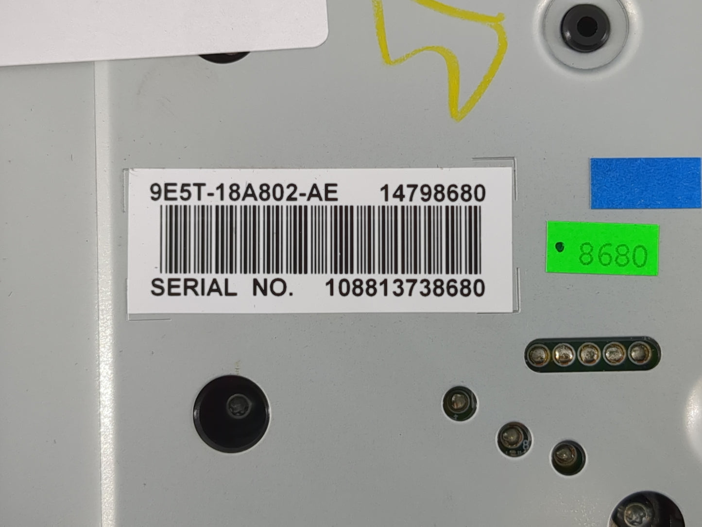 2010-2012 Ford Fusion Radio Control Panel - Oemusedautoparts1.com