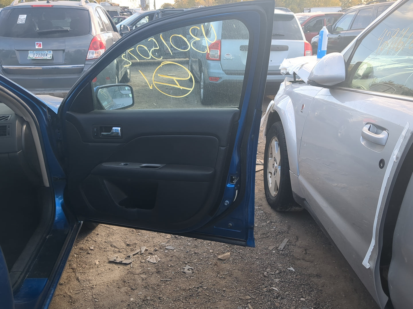 2006-2012 Ford Fusion Passenger Front Door Oem 1204105 - Oemusedautoparts1.com