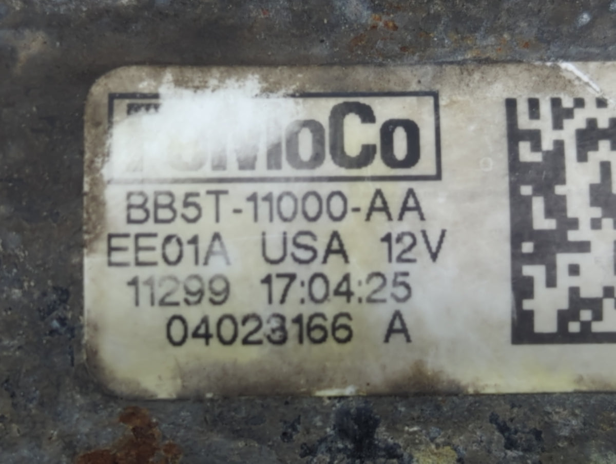 2011-2012 Ford Fusion Car Starter Motor Solenoid OEM P/N:BB5T-11000-AA Fits OEM Used Auto Parts - Oemusedautoparts1.com
