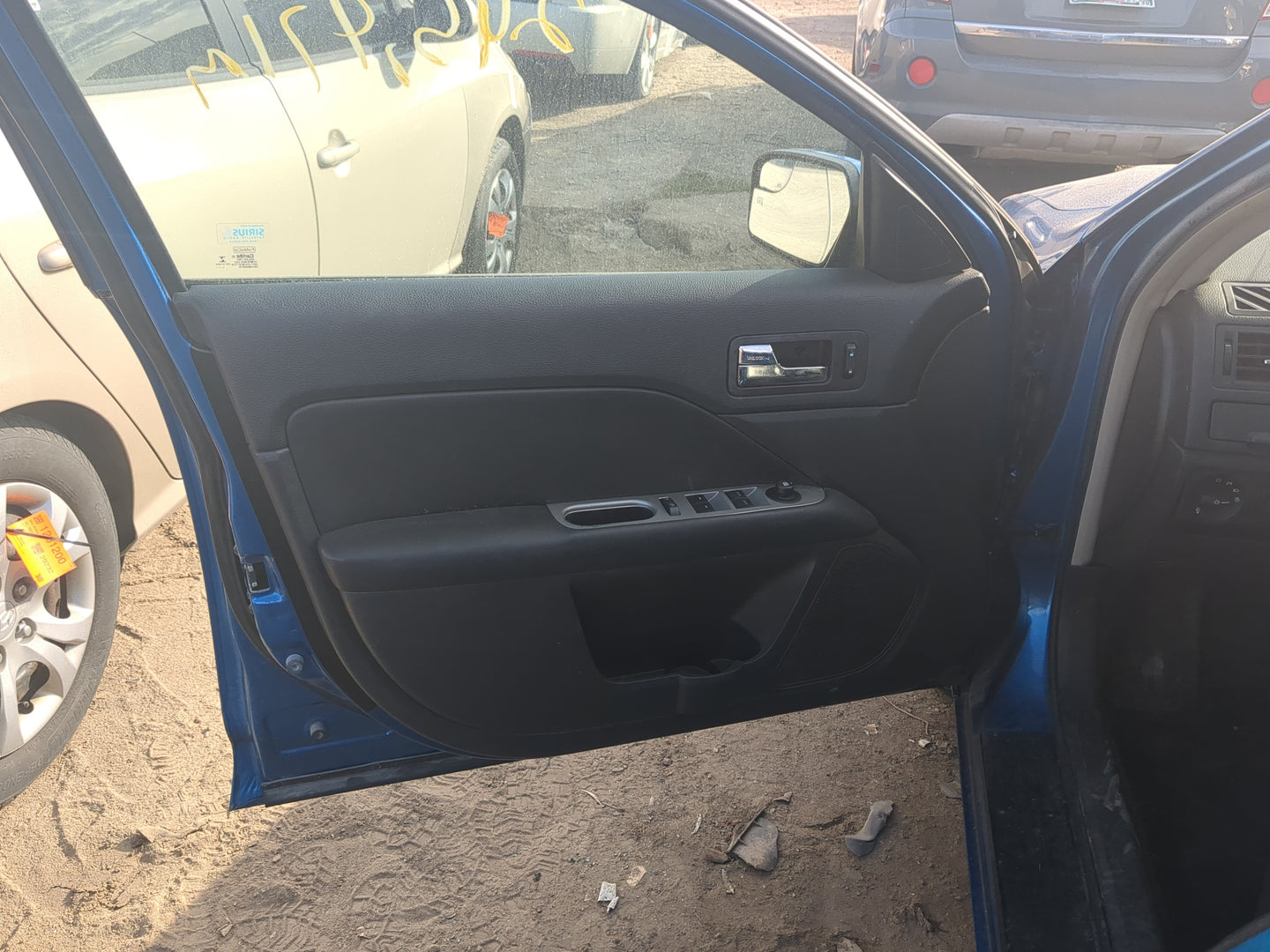 2012 Ford Fusion Front Left Driver Interior Door Panel Trim 1204183 - Oemusedautoparts1.com