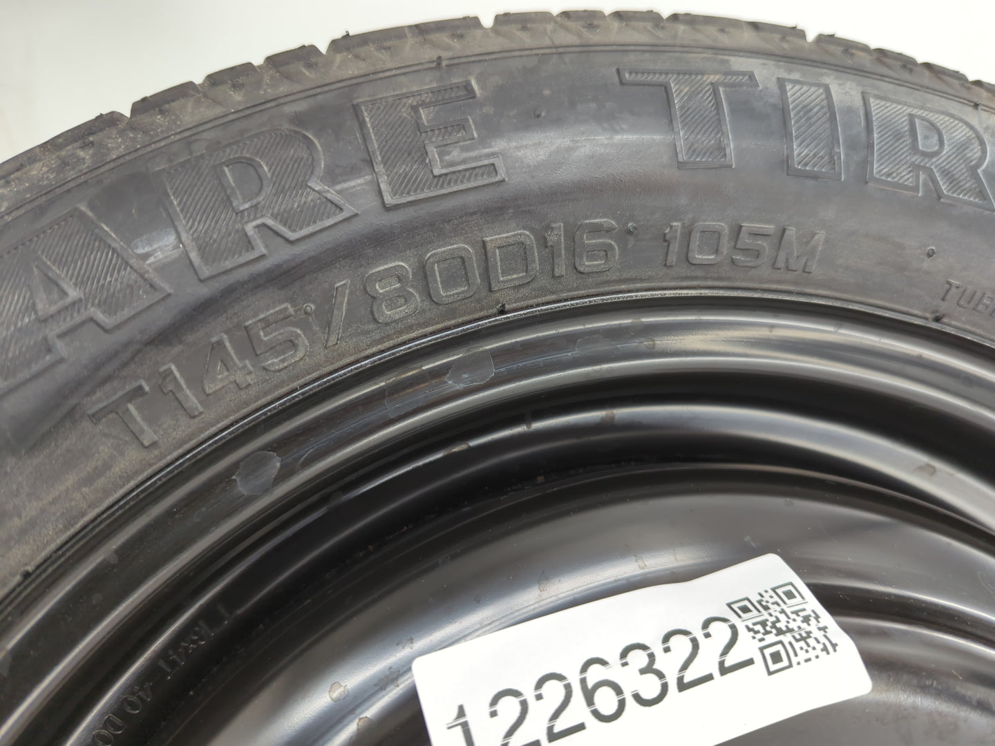 2006-2012 Ford Fusion Spare Donut Tire Wheel Rim Oem - Oemusedautoparts1.com