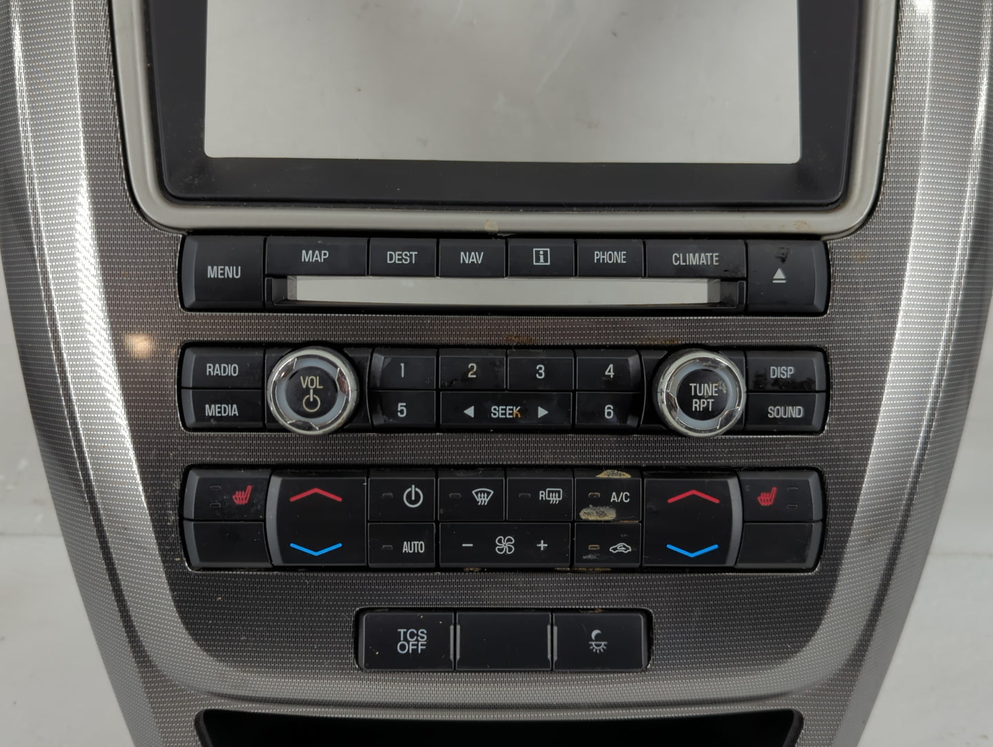 2011-2012 Ford Fusion Radio Control Panel - Oemusedautoparts1.com