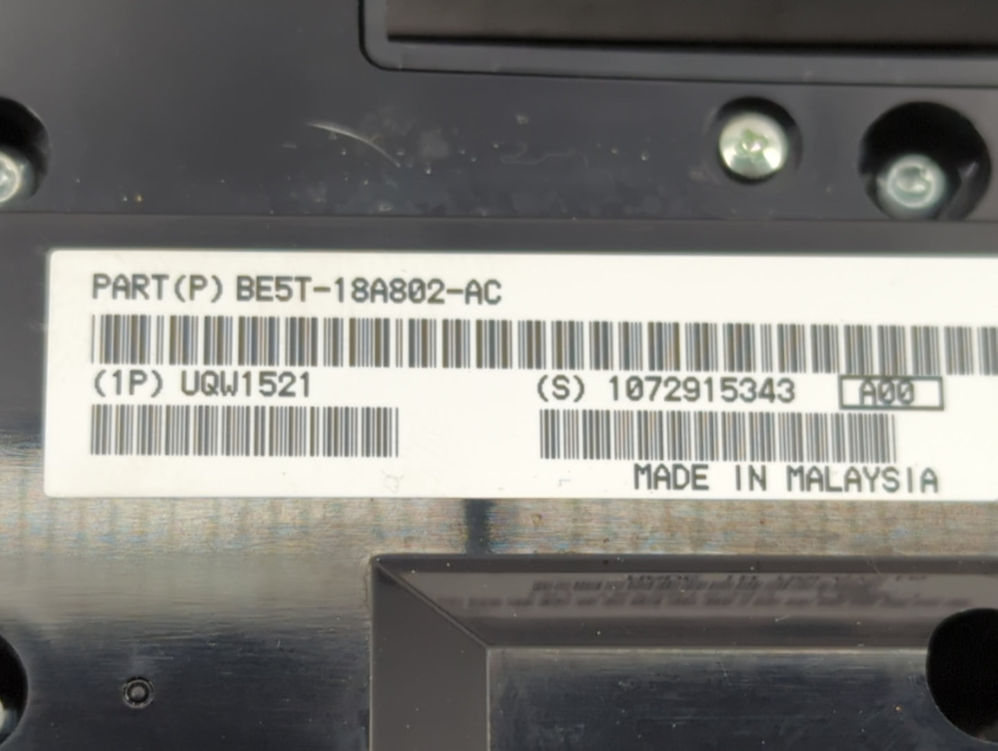 2011-2012 Ford Fusion Radio Control Panel - Oemusedautoparts1.com