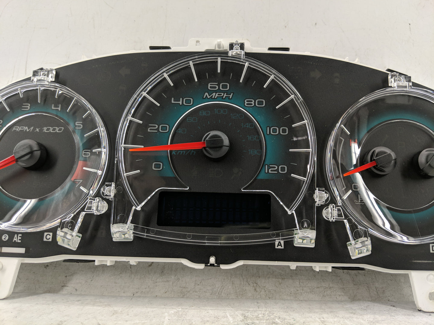 2012 Ford Fusion Instrument Cluster Speedometer Gauges P/N:MX257460-5622 BE5T-10849-CD Fits OEM Used Auto Parts - Oemusedaut