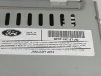 2012 Ford Fusion Radio AM FM Cd Player Receiver Replacement P/N:BE5T-19C157-AB Fits OEM Used Auto Parts - Oemusedautoparts1.