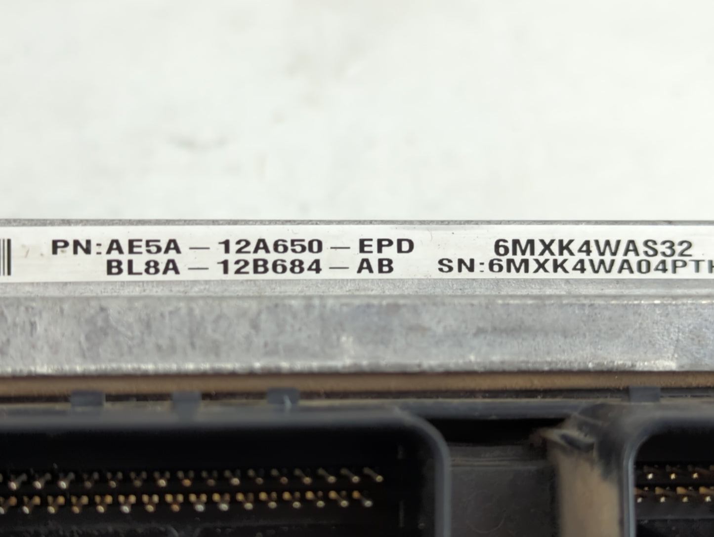 2012 Ford Fusion PCM Engine Control Computer ECU ECM PCU OEM P/N:BL8A-12B684-AB AE5A-12A650-EPD Fits OEM Used Auto Parts - O