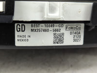 2011-2012 Ford Fusion Instrument Cluster Speedometer Gauges P/N:BE5T-10849-GD Fits Fits 2011 2012 OEM Used Auto Parts - Oemu
