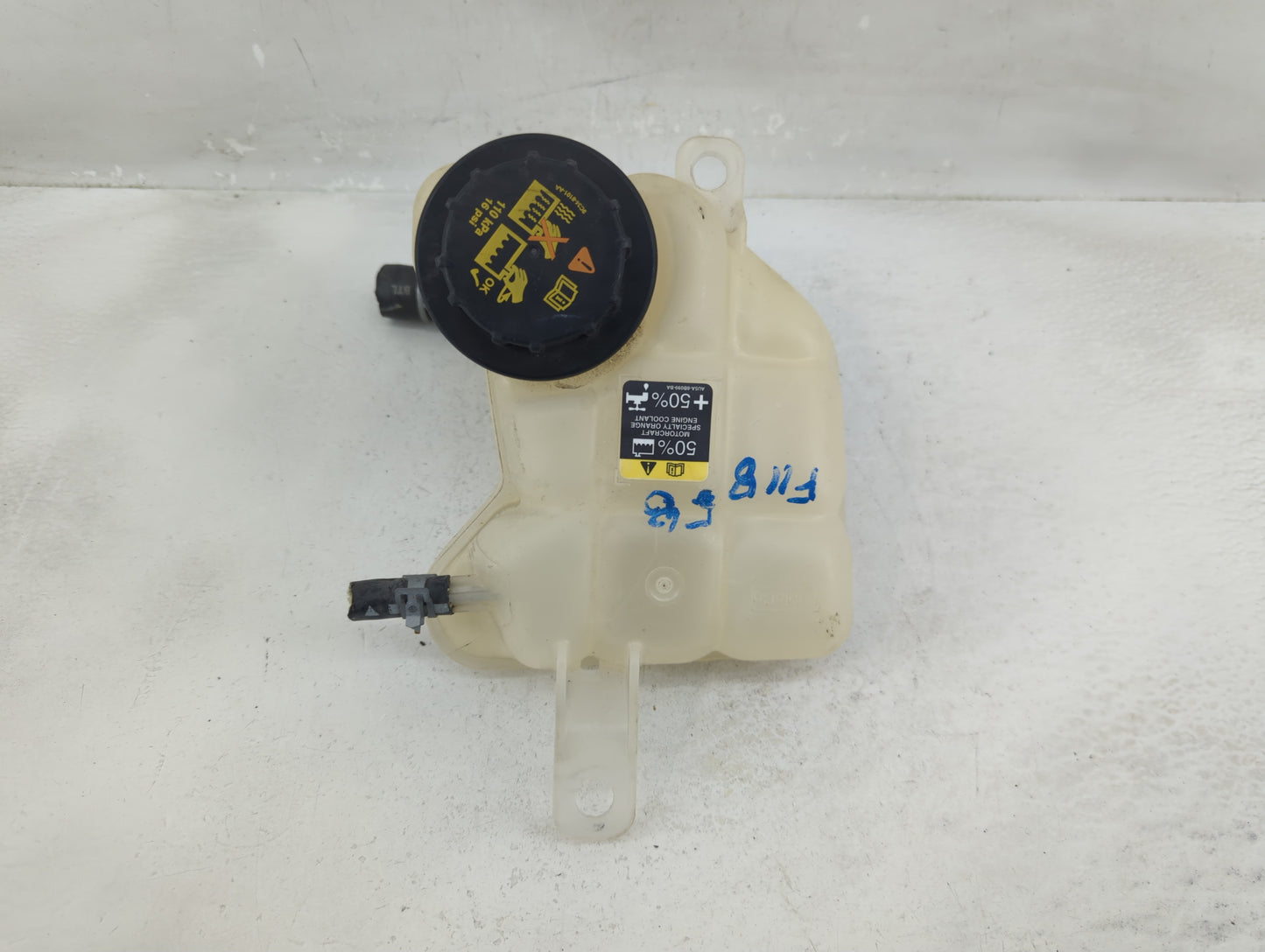 2010-2012 Ford Fusion Radiator Coolant Overflow Expansion Tank Bottle 1291220 - Oemusedautoparts1.com