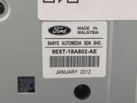 2010-2012 Ford Fusion Radio Control Panel - Oemusedautoparts1.com