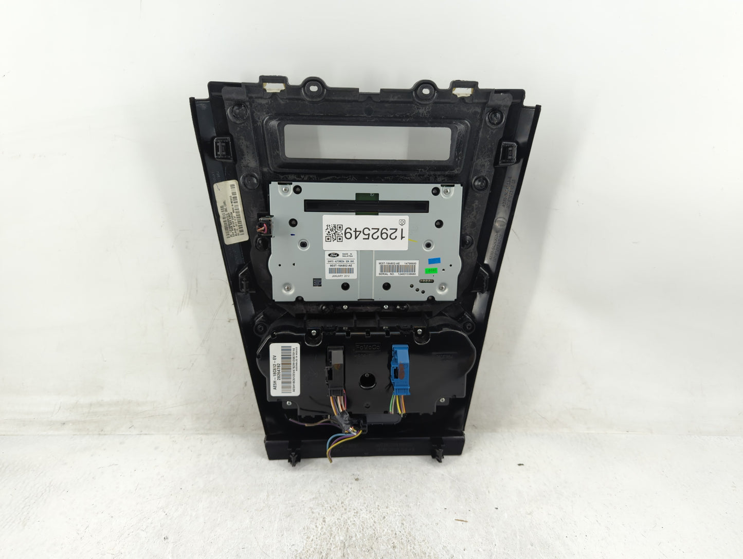 2010-2012 Ford Fusion Radio Control Panel - Oemusedautoparts1.com