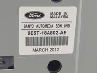 2010-2012 Ford Fusion Radio Control Panel - Oemusedautoparts1.com