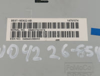 2011-2012 Ford Fusion Radio AM FM Cd Player Receiver Replacement P/N:BE5T-18D822-AB Fits Fits 2011 2012 OEM Used Auto Parts 