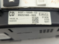 2011-2012 Ford Fusion Instrument Cluster Speedometer Gauges P/N:BE5T-10849-CD Fits Fits 2011 2012 OEM Used Auto Parts - Oemu