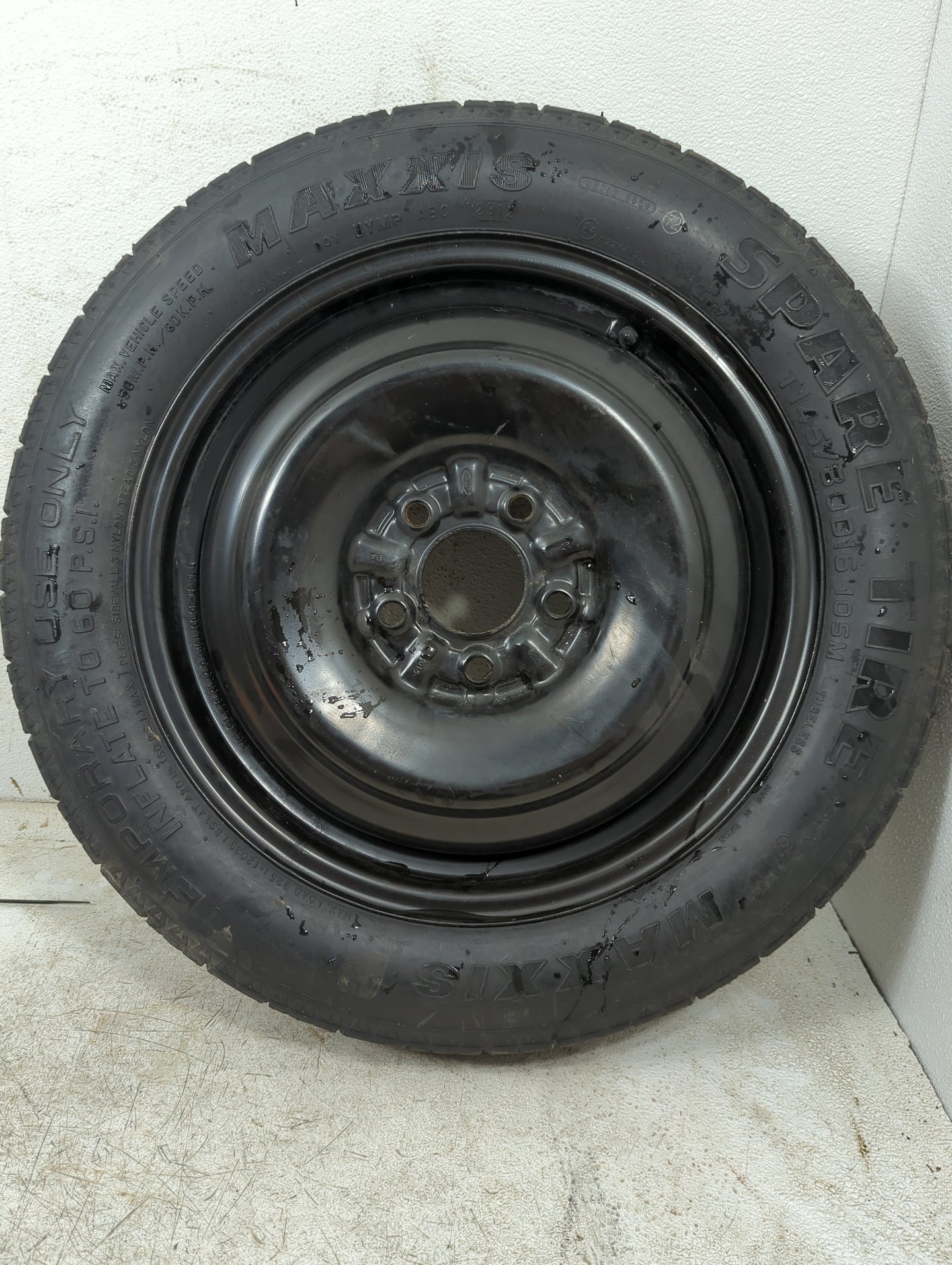2012 Ford Fusion Spare Donut Tire Wheel Rim Oem 1317704 - Oemusedautoparts1.com