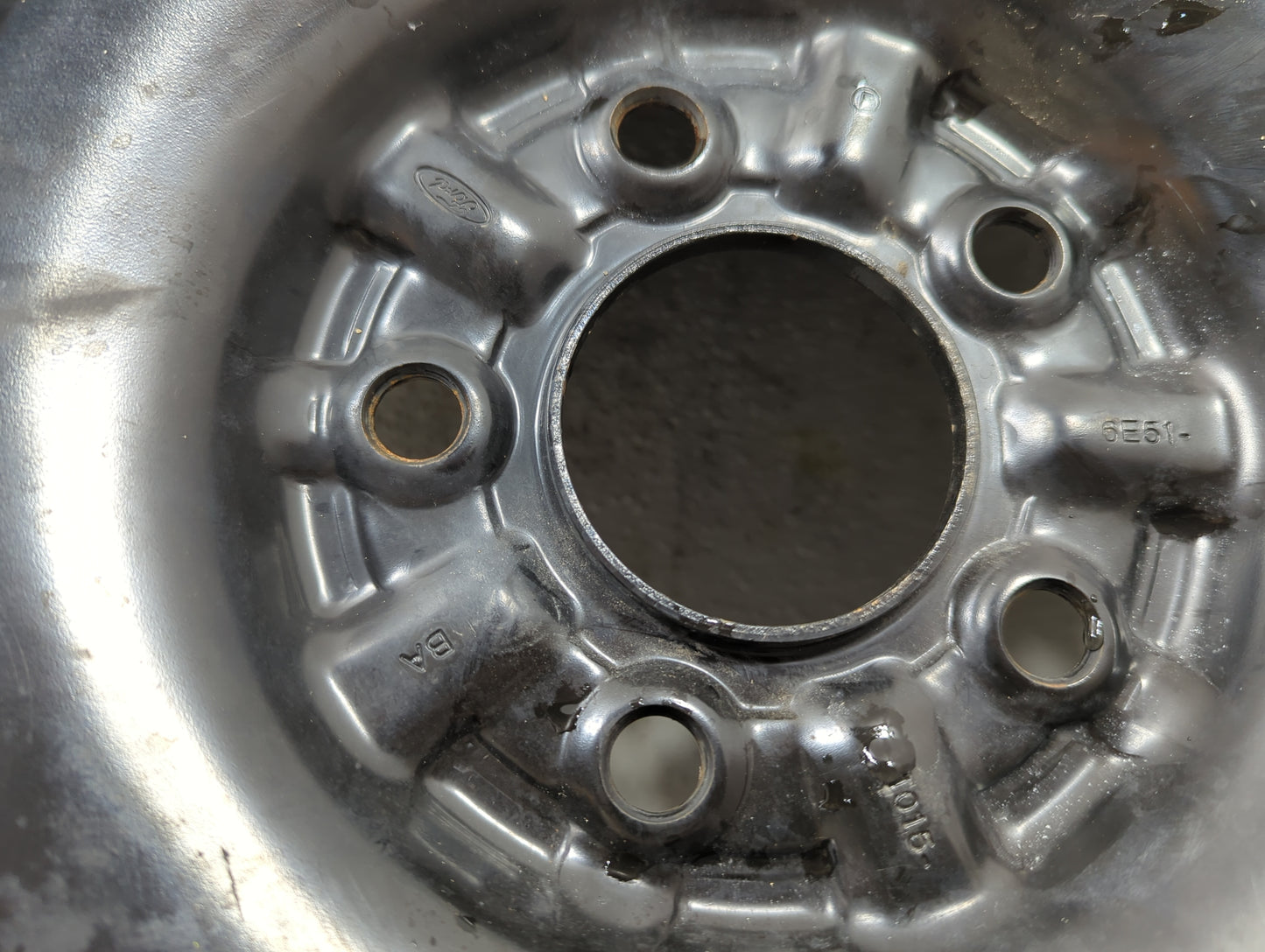 2012 Ford Fusion Spare Donut Tire Wheel Rim Oem 1317704 - Oemusedautoparts1.com