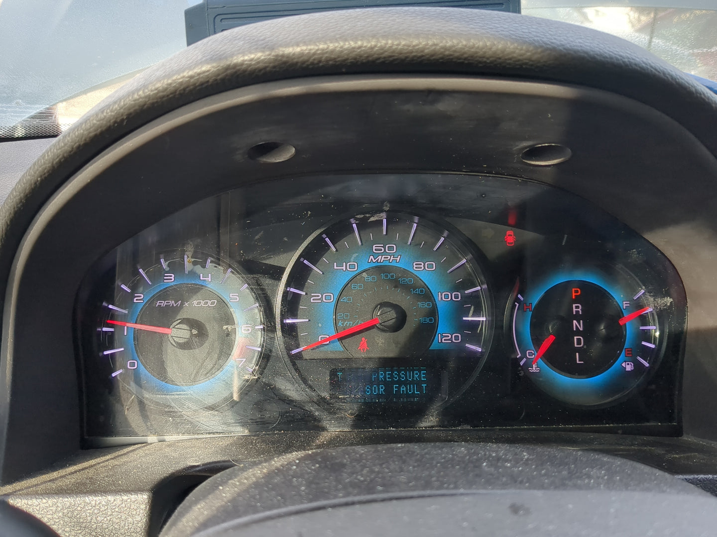 2011-2012 Ford Fusion Instrument Cluster Speedometer Gauges Miles:173K Fits Fits 2011 2012 OEM Used Auto Parts - Oemusedauto