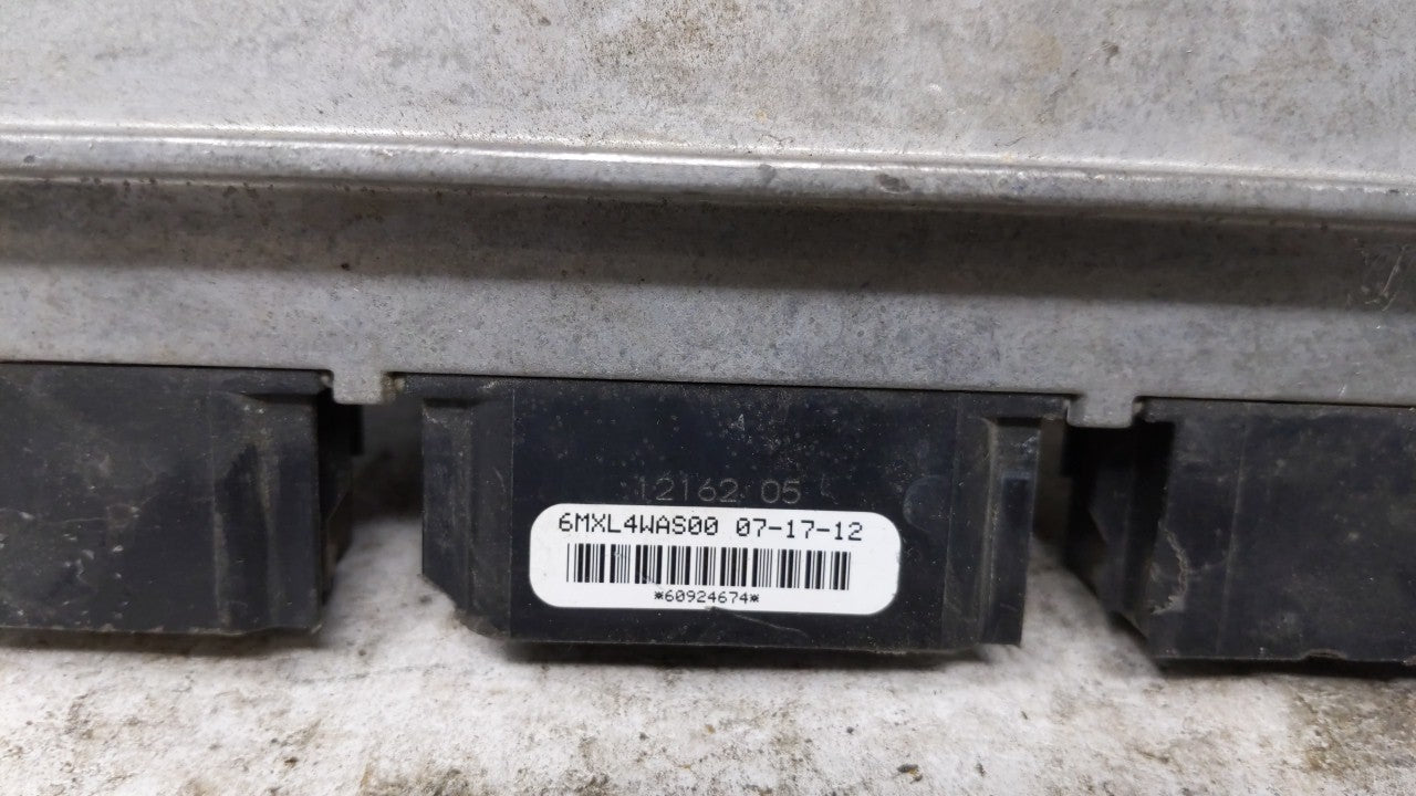 2012 Ford Fusion PCM Engine Control Computer ECU ECM PCU OEM Fits OEM Used Auto Parts - Oemusedautoparts1.com
