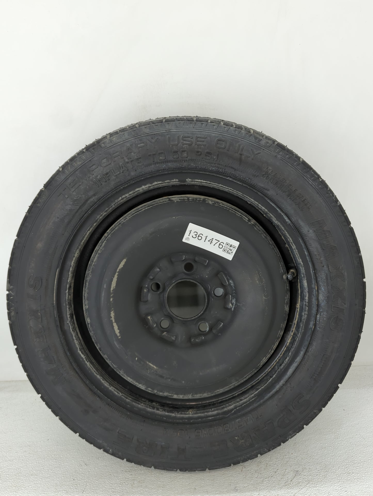 2006-2012 Ford Fusion Spare Donut Tire Wheel Rim Oem - Oemusedautoparts1.com