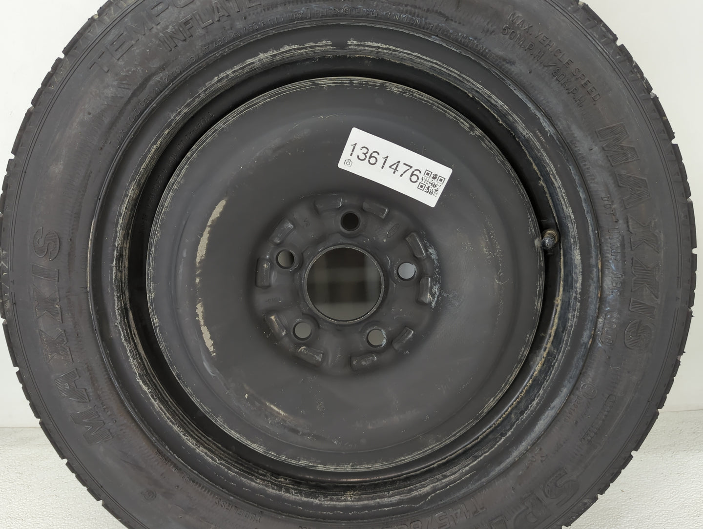 2006-2012 Ford Fusion Spare Donut Tire Wheel Rim Oem - Oemusedautoparts1.com