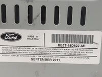 2011-2012 Ford Fusion Radio AM FM Cd Player Receiver Replacement P/N:BE5T-18D822-AB Fits Fits 2011 2012 OEM Used Auto Parts 