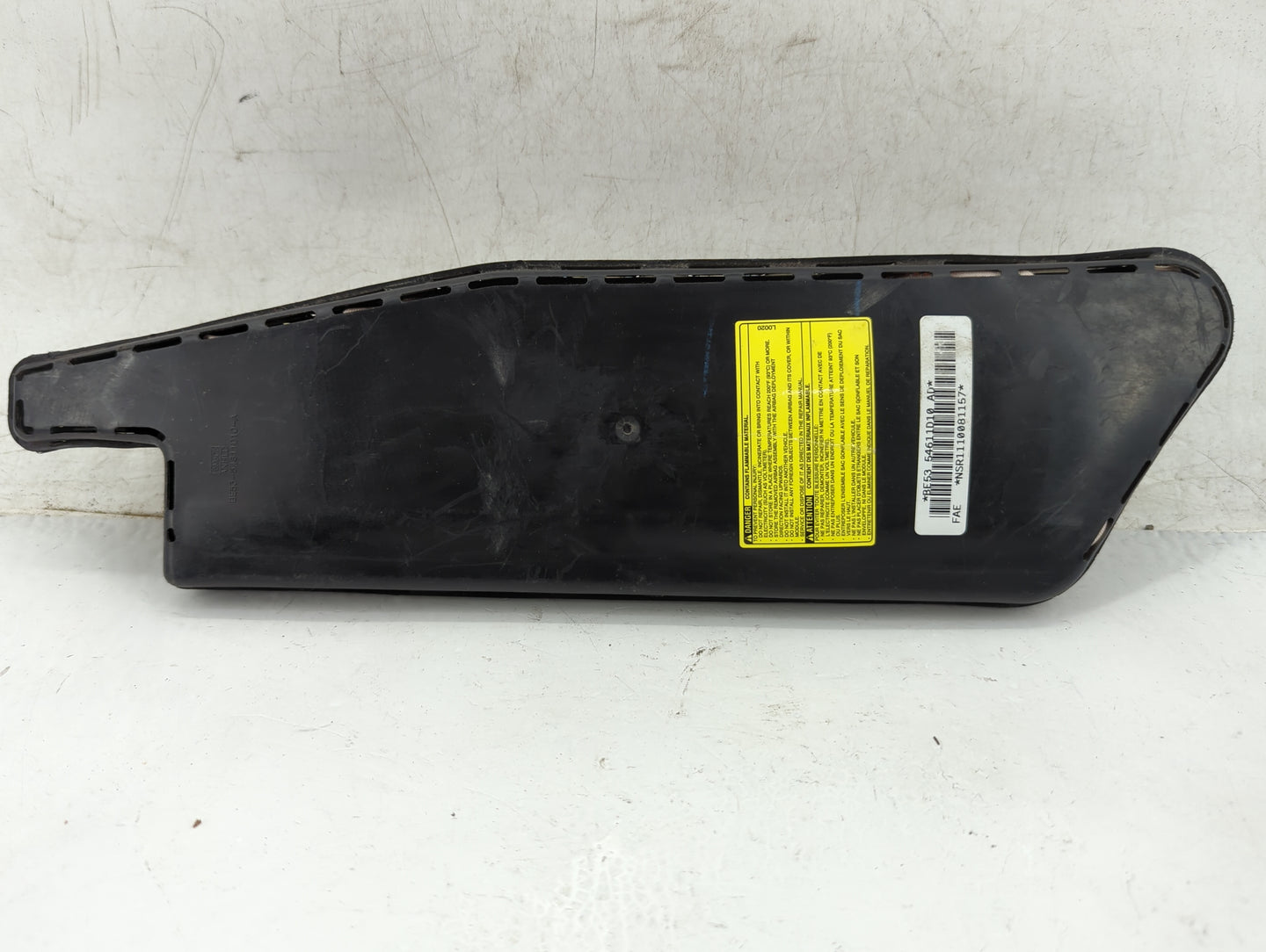 2010-2012 Ford Fusion Air Bag Passenger Right Knee OEM P/N:BE5354611D10AD Fits Fits 2010 2011 2012 OEM Used Auto Parts - Oem