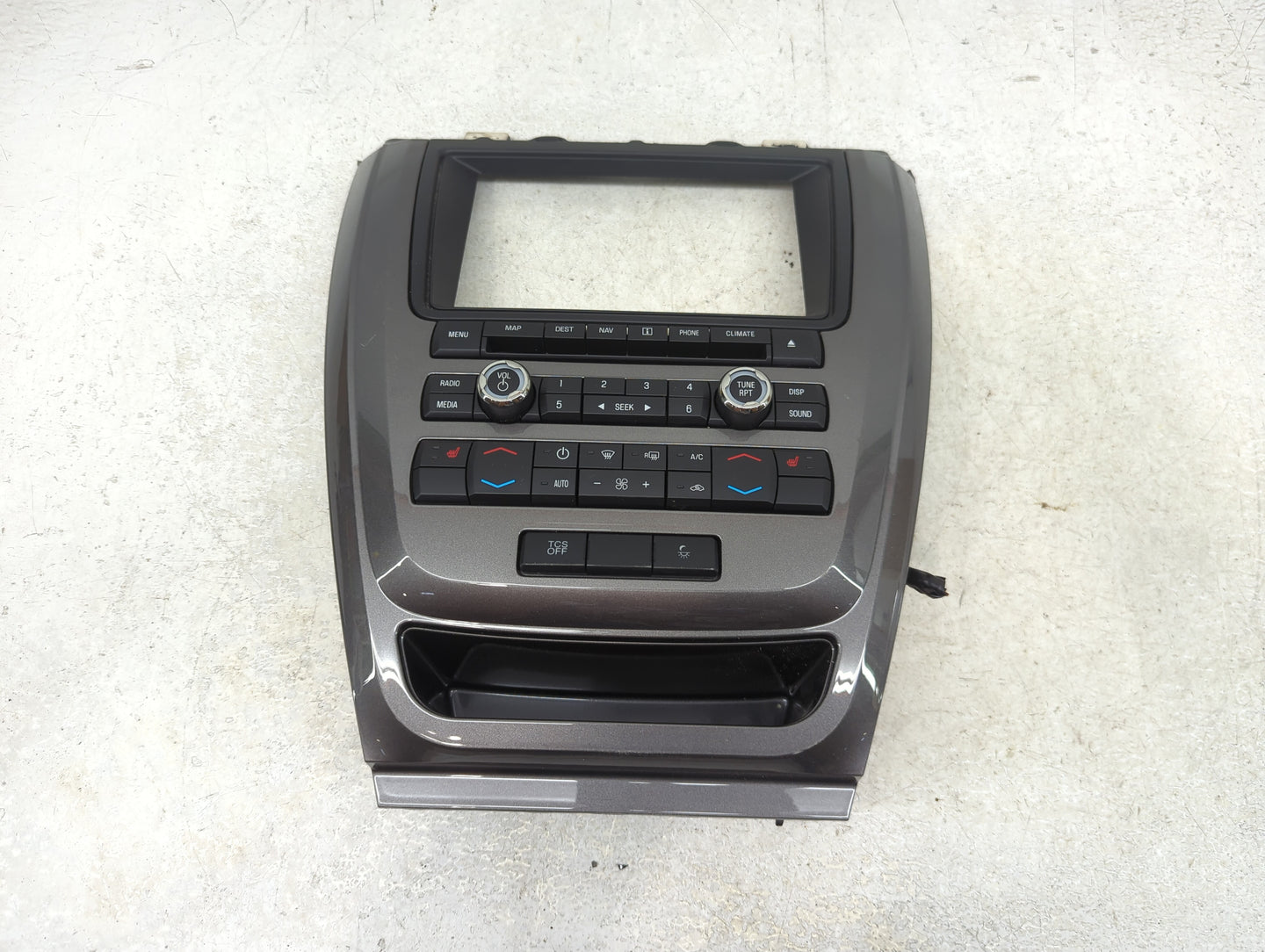 2011-2012 Ford Fusion Radio AM FM Cd Player Receiver Replacement P/N:BE5T-18A802-AC Fits Fits 2011 2012 OEM Used Auto Parts 