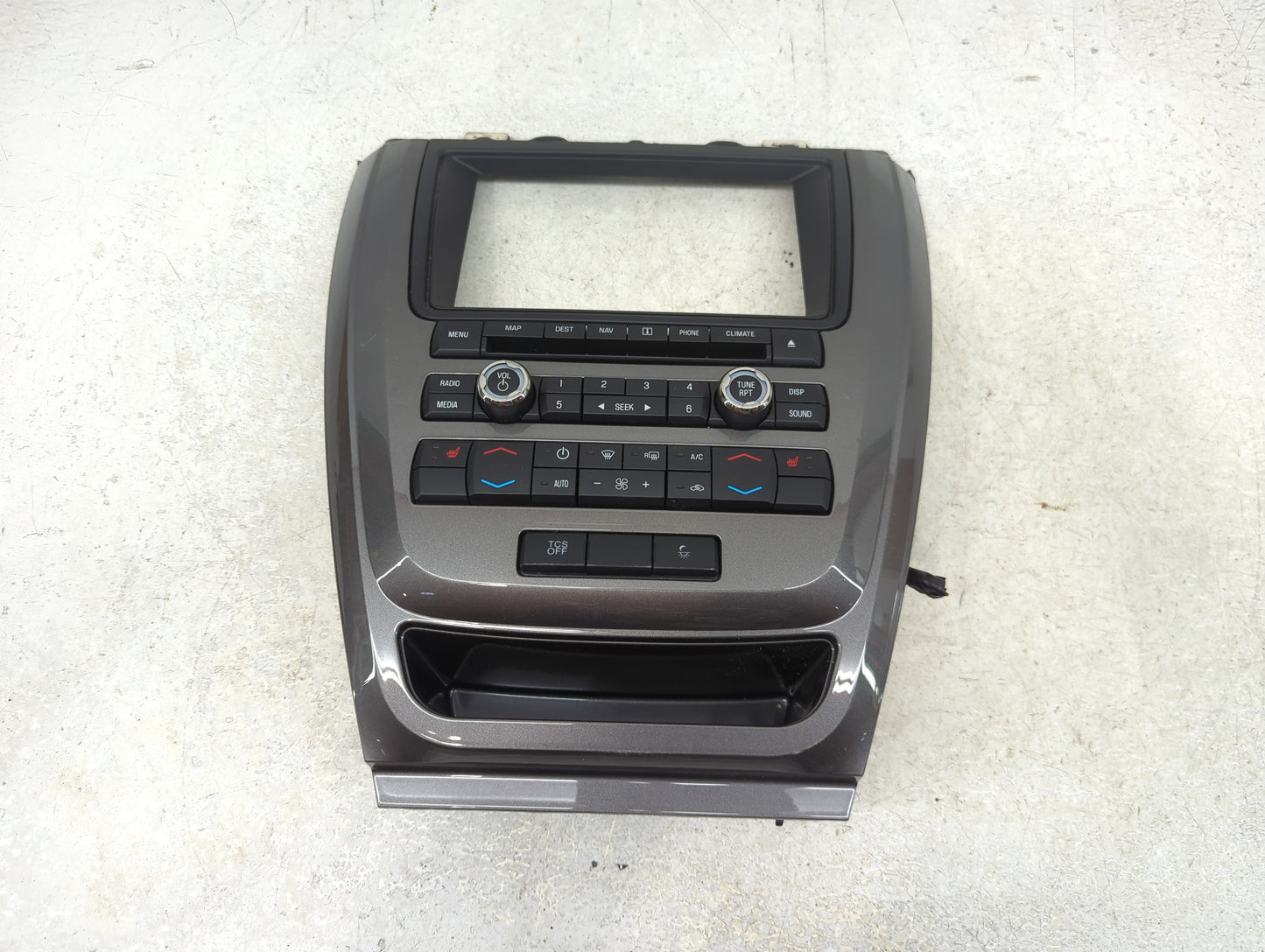 2011-2012 Ford Fusion Radio AM FM Cd Player Receiver Replacement P/N:BE5T-18A802-AC Fits Fits 2011 2012 OEM Used Auto Parts 