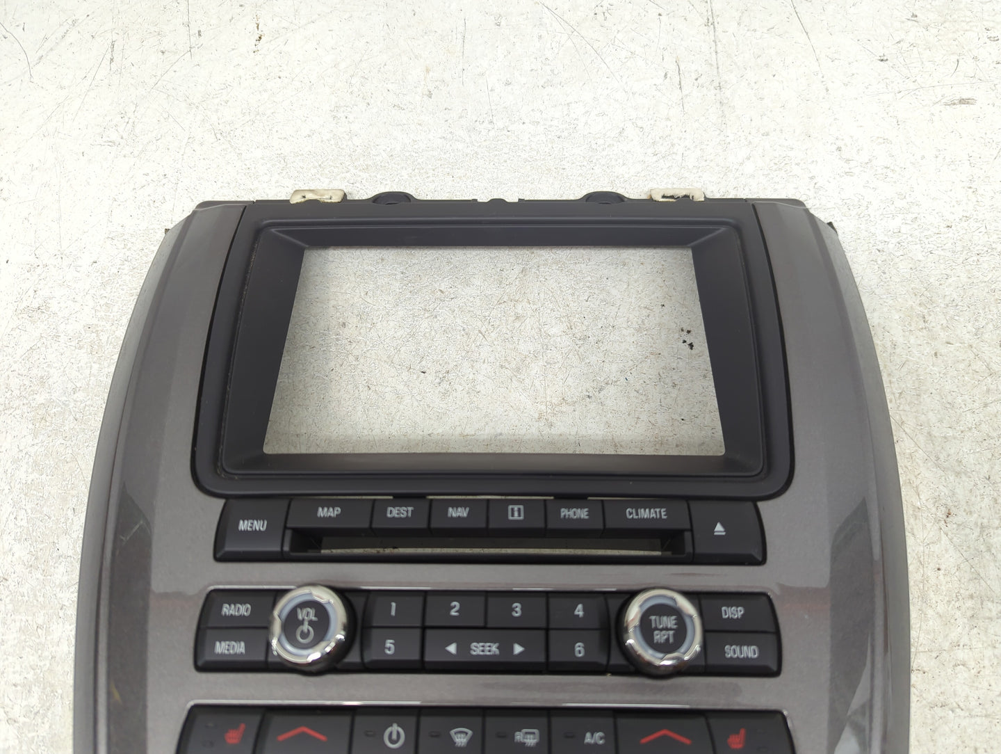 2011-2012 Ford Fusion Radio AM FM Cd Player Receiver Replacement P/N:BE5T-18A802-AC Fits Fits 2011 2012 OEM Used Auto Parts 