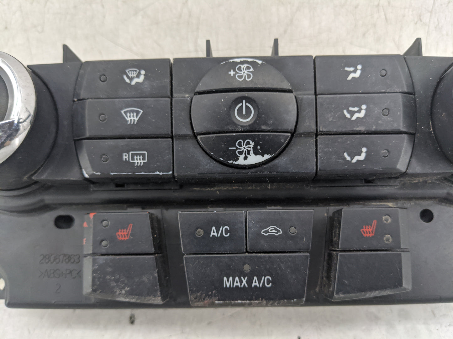 2010-2012 Ford Fusion Climate Control Module Temperature AC/Heater Replacement P/N:AE5T-18C612-EV AE5H18C612 Fits OEM Used A