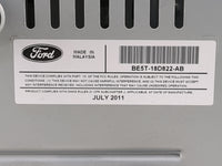 2011-2012 Ford Fusion Radio AM FM Cd Player Receiver Replacement P/N:BE5T-18D822-AB Fits Fits 2011 2012 OEM Used Auto Parts 