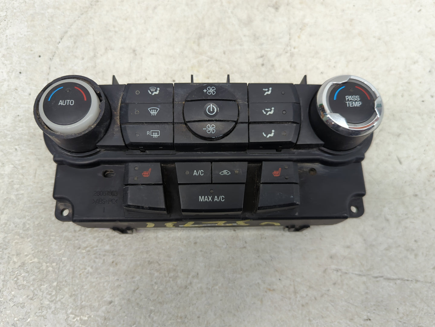 2010-2012 Ford Fusion Climate Control Module Temperature AC/Heater Replacement P/N:28264782 AE5H-18C612-EV Fits OEM Used Aut