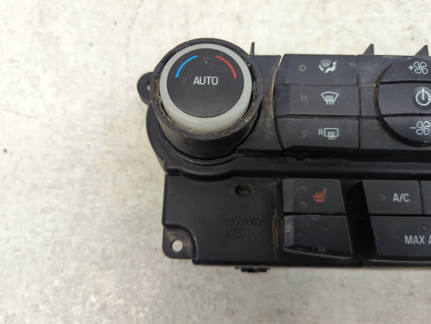 2010-2012 Ford Fusion Climate Control Module Temperature AC/Heater Replacement P/N:28264782 AE5H-18C612-EV Fits OEM Used Aut