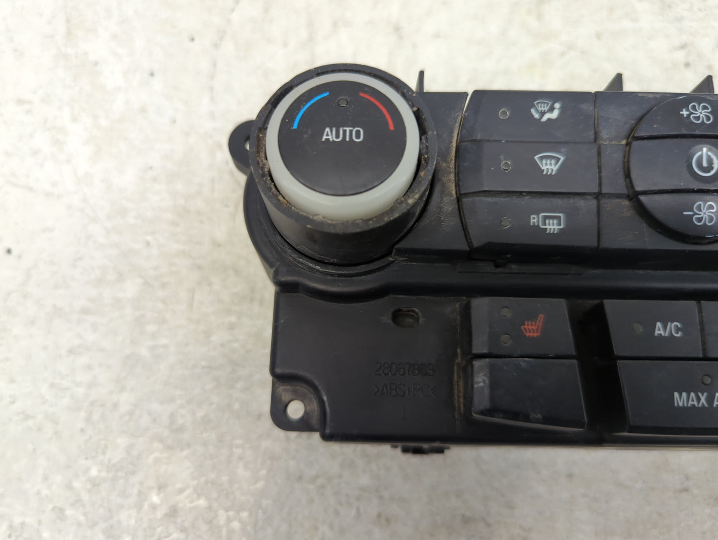 2010-2012 Ford Fusion Climate Control Module Temperature AC/Heater Replacement P/N:28264782 AE5H-18C612-EV Fits OEM Used Aut