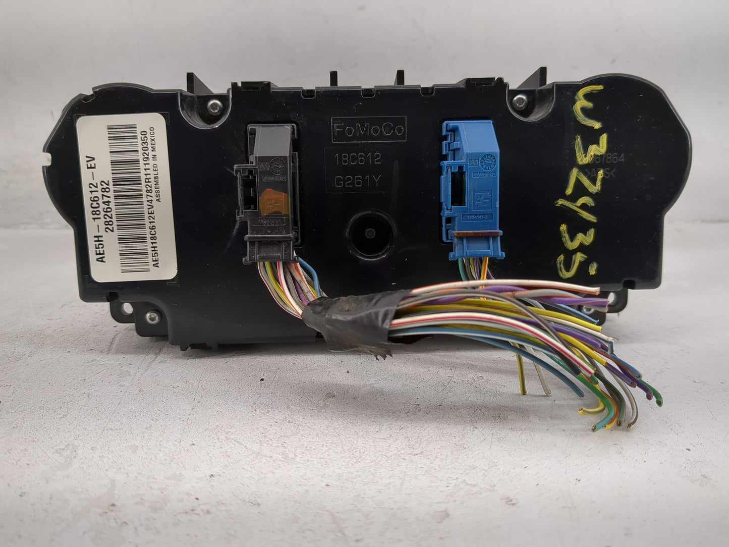 2010-2012 Ford Fusion Climate Control Module Temperature AC/Heater Replacement P/N:AE5H-18C612-EV Fits Fits 2010 2011 2012 O