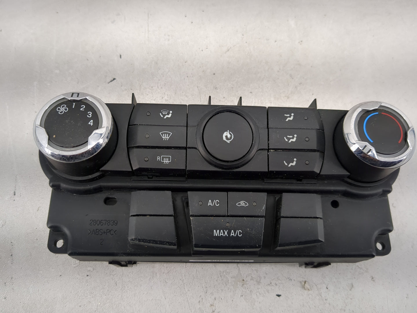 2010-2012 Ford Fusion Climate Control Module Temperature AC/Heater Replacement P/N:9E5H-19980-AT Fits Fits 2010 2011 2012 OE