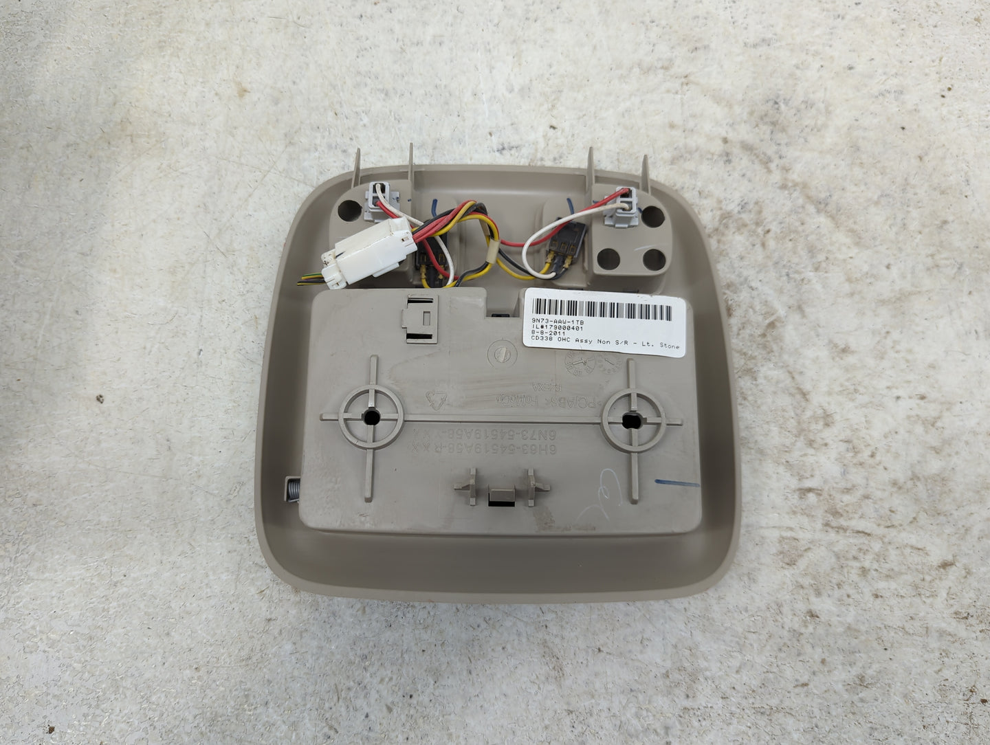 2012 Ford Fusion Overhead Roof Console - Oemusedautoparts1.com