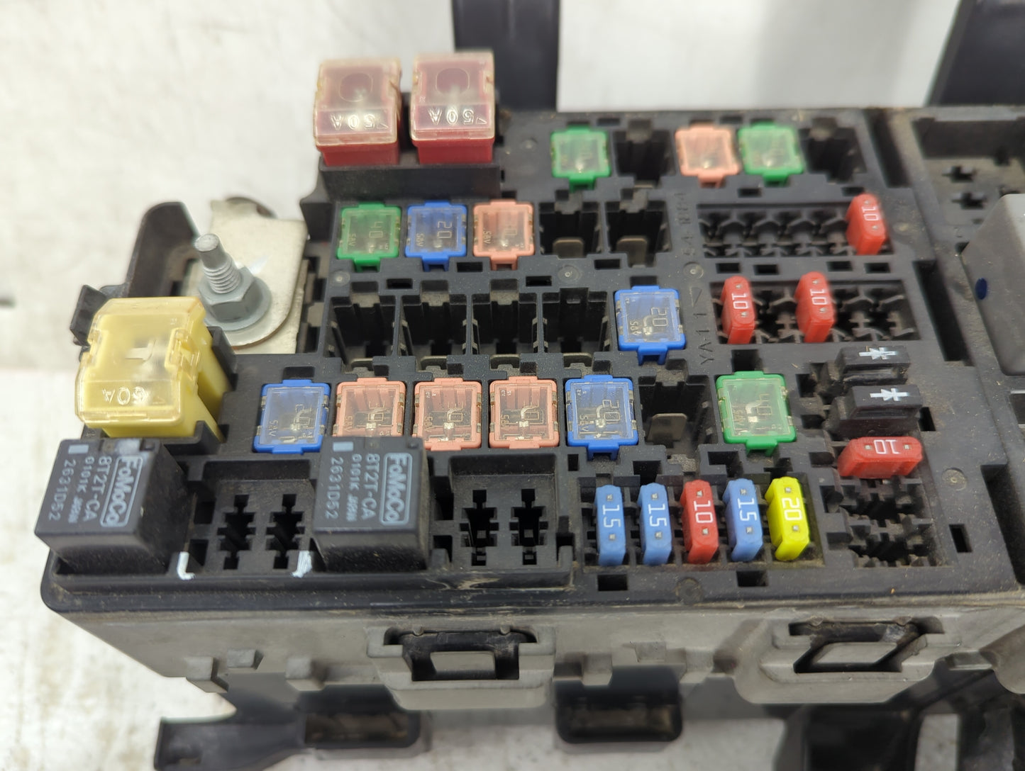 2010-2012 Ford Fusion Fusebox Fuse Box Panel Relay Module P/N:5C3T-14B192-AA 8T2T-CA Fits Fits 2010 2011 2012 OEM Used Auto 