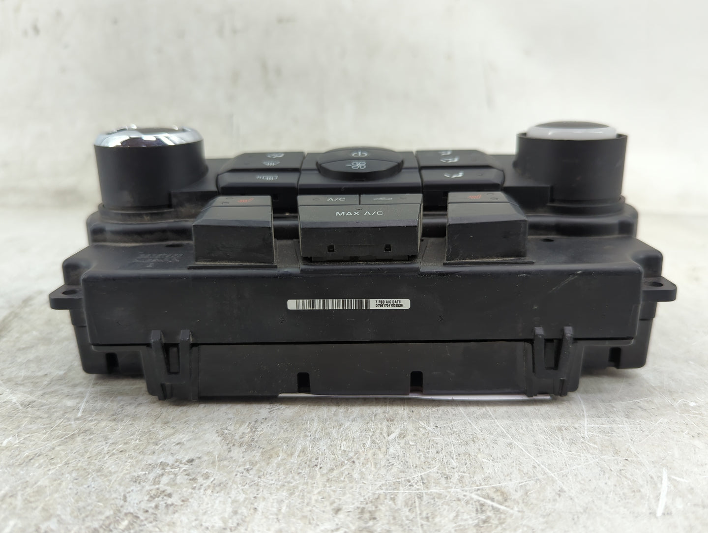 2010-2012 Ford Fusion Climate Control Module Temperature AC/Heater Replacement P/N:AE5H-18C612-EV 28264782 Fits OEM Used Aut
