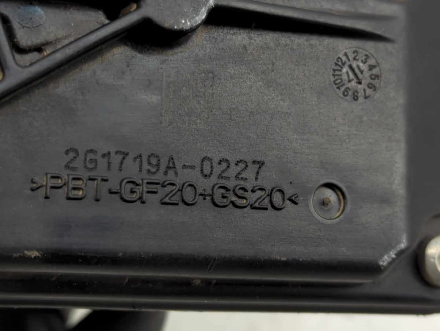 2012 Ford Fusion Throttle Body P/N:DS7E-9F991-AJ 2G1719A-0227 Fits OEM Used Auto Parts - Oemusedautoparts1.com