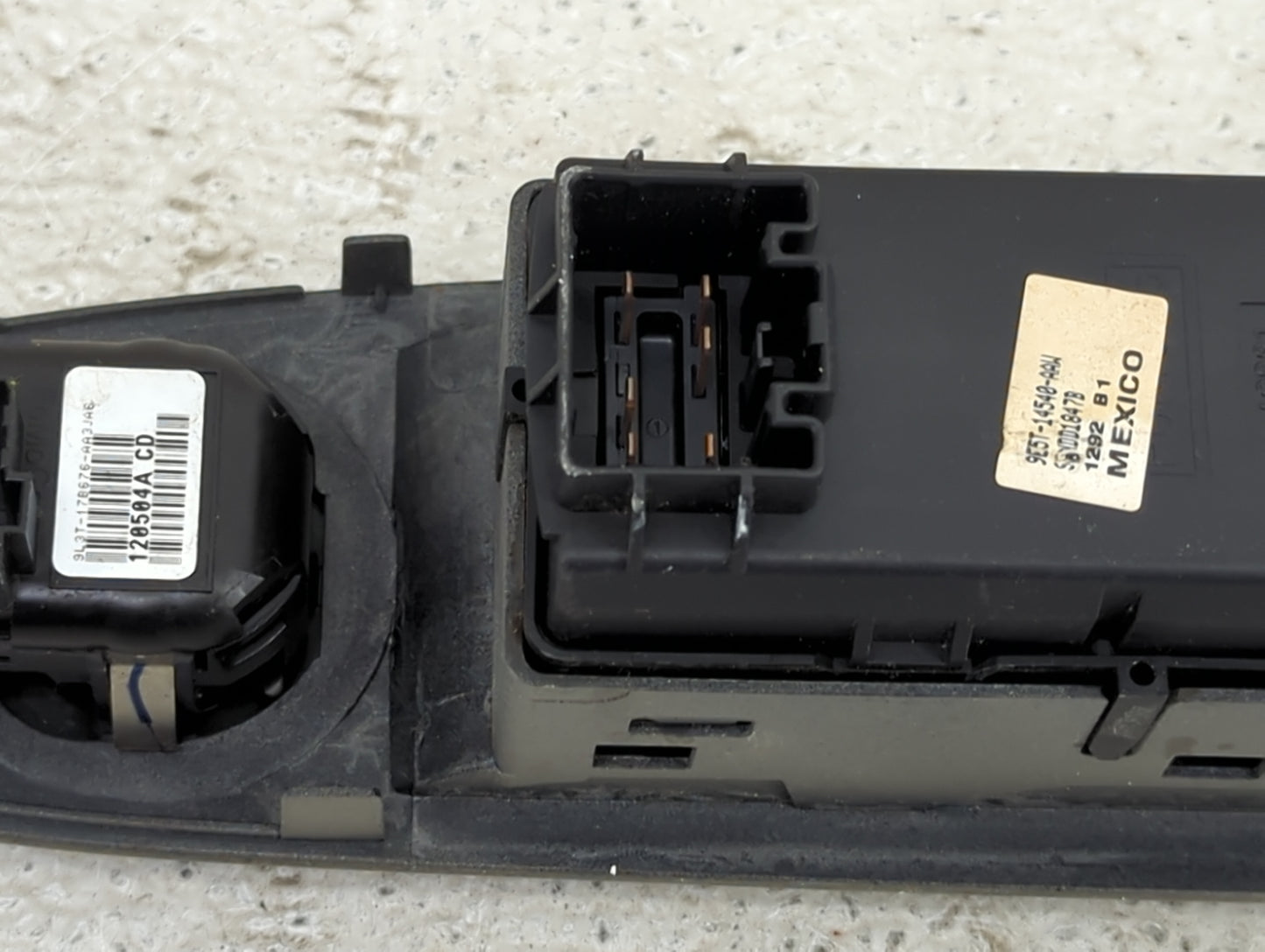 2010-2012 Ford Fusion Master Power Window Switch Replacement Driver Side Left P/N:9E5T-14540-AAW 126584A CD Fits OEM Used Au