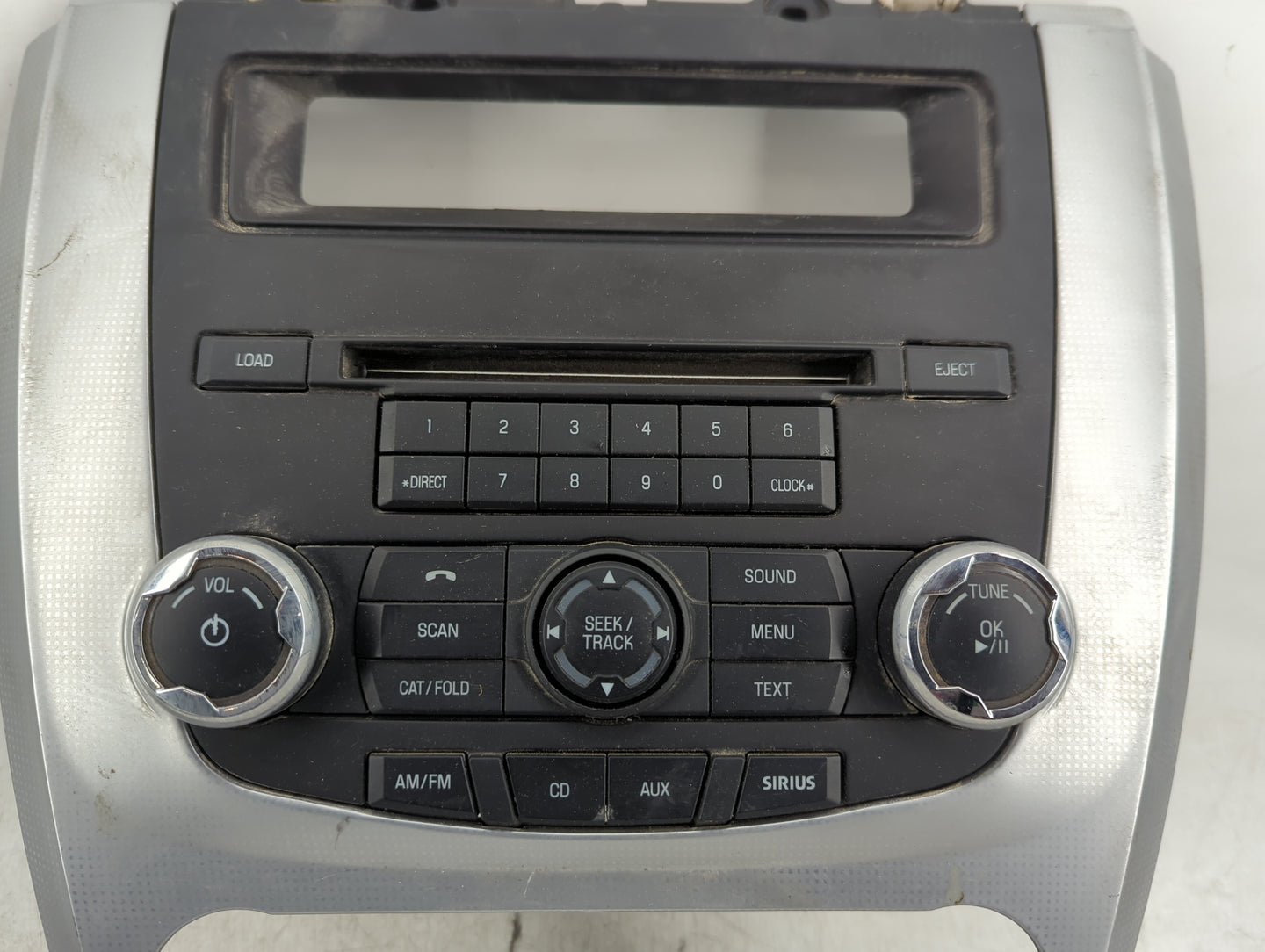 2010-2012 Ford Fusion Radio Control Panel - Oemusedautoparts1.com