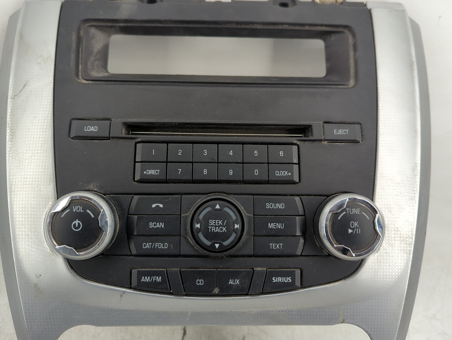 2010-2012 Ford Fusion Radio Control Panel - Oemusedautoparts1.com
