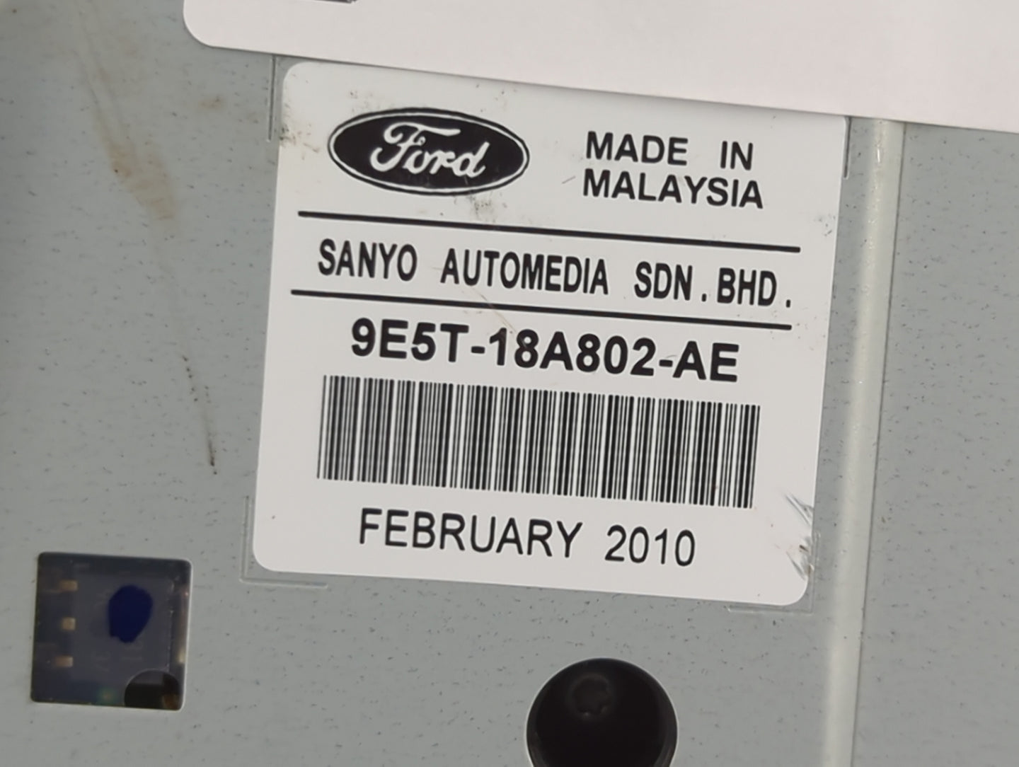 2010-2012 Ford Fusion Climate Control Module Temperature AC/Heater Replacement P/N:9E5T-18A802-AE 14798680 Fits OEM Used Aut