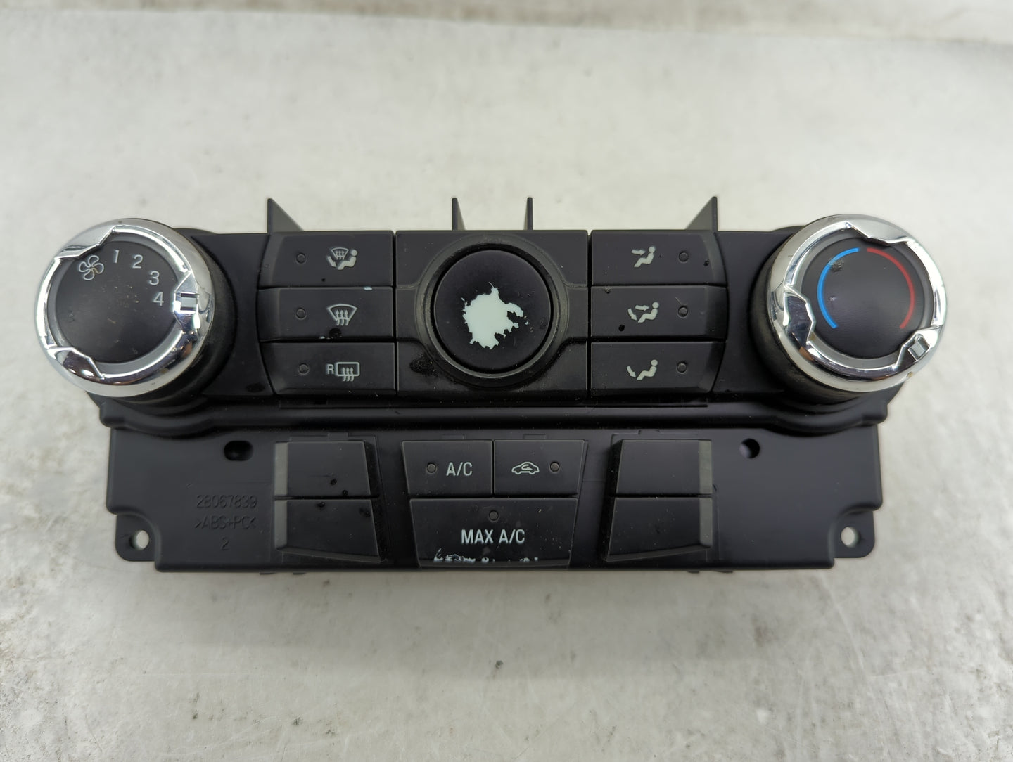 2010-2012 Ford Fusion Climate Control Module Temperature AC/Heater Replacement P/N:9E5H-19980-AT 9E5H19980AT Fits OEM Used A