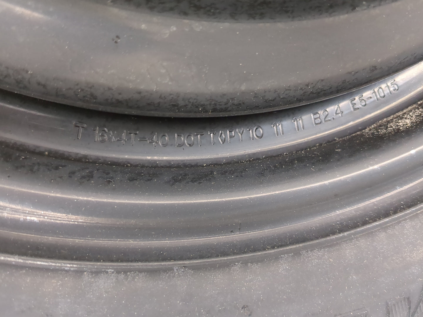 2012 Ford Fusion Spare Donut Tire Wheel Rim Oem 1455305 - Oemusedautoparts1.com
