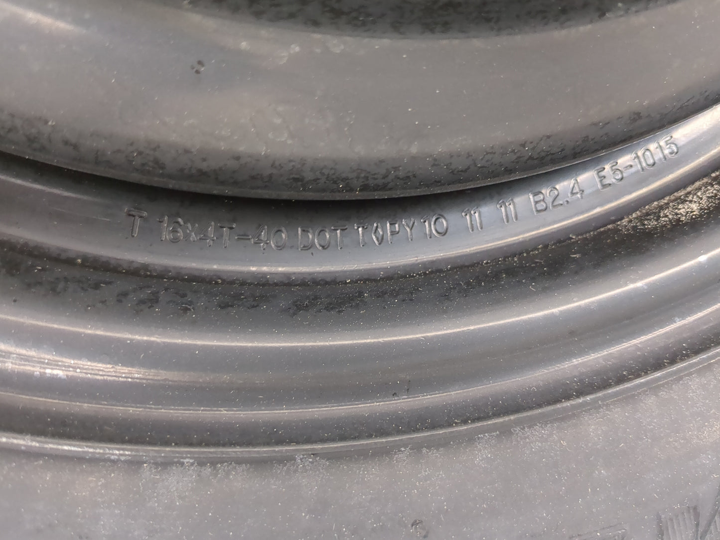 2012 Ford Fusion Spare Donut Tire Wheel Rim Oem 1455305 - Oemusedautoparts1.com