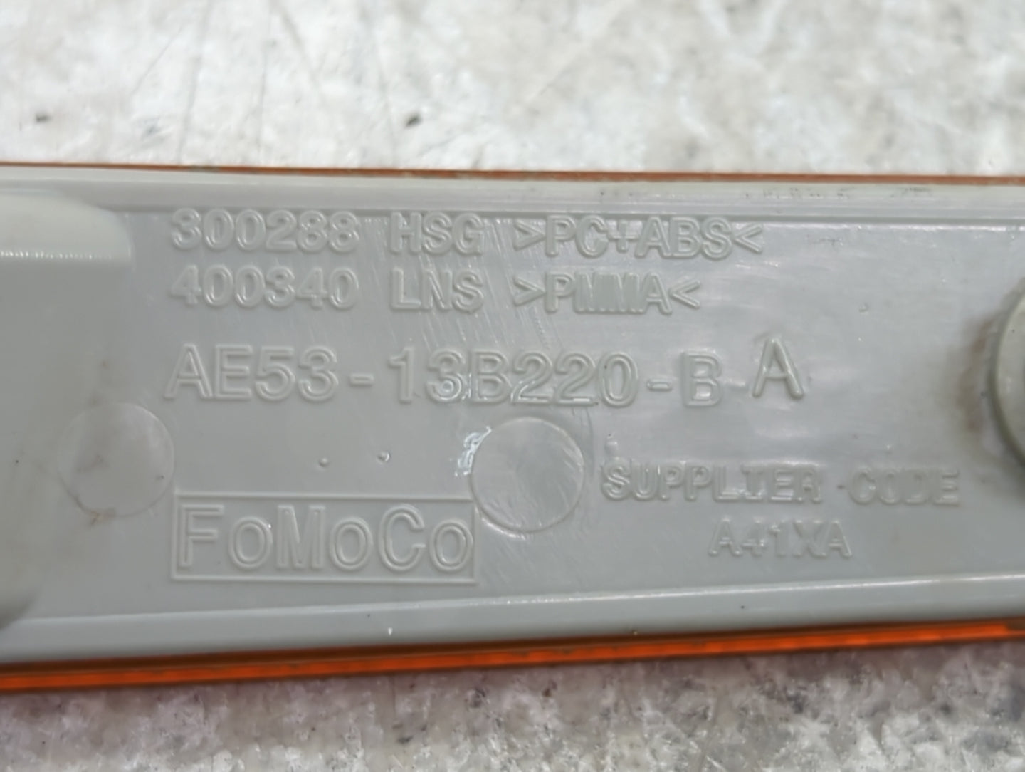 2012 Ford Fusion Driver Left Rear Side Marker - Oemusedautoparts1.com