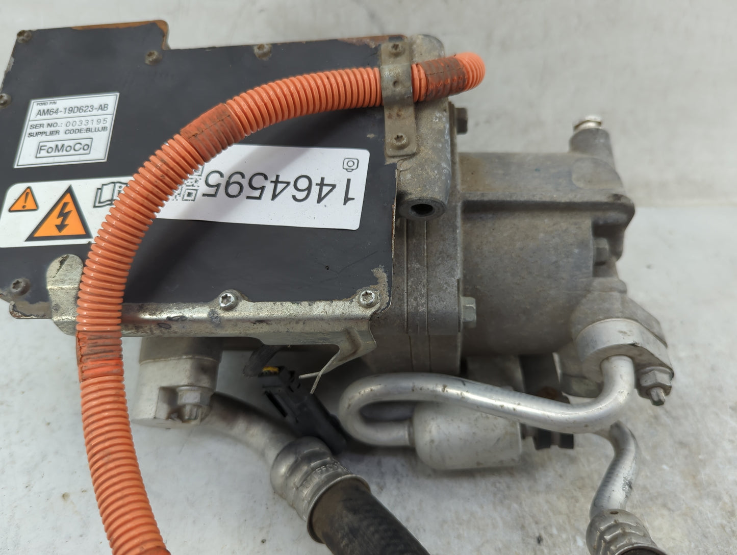 2010-2012 Ford Fusion Air Conditioning A/c Ac Compressor Oem - Oemusedautoparts1.com