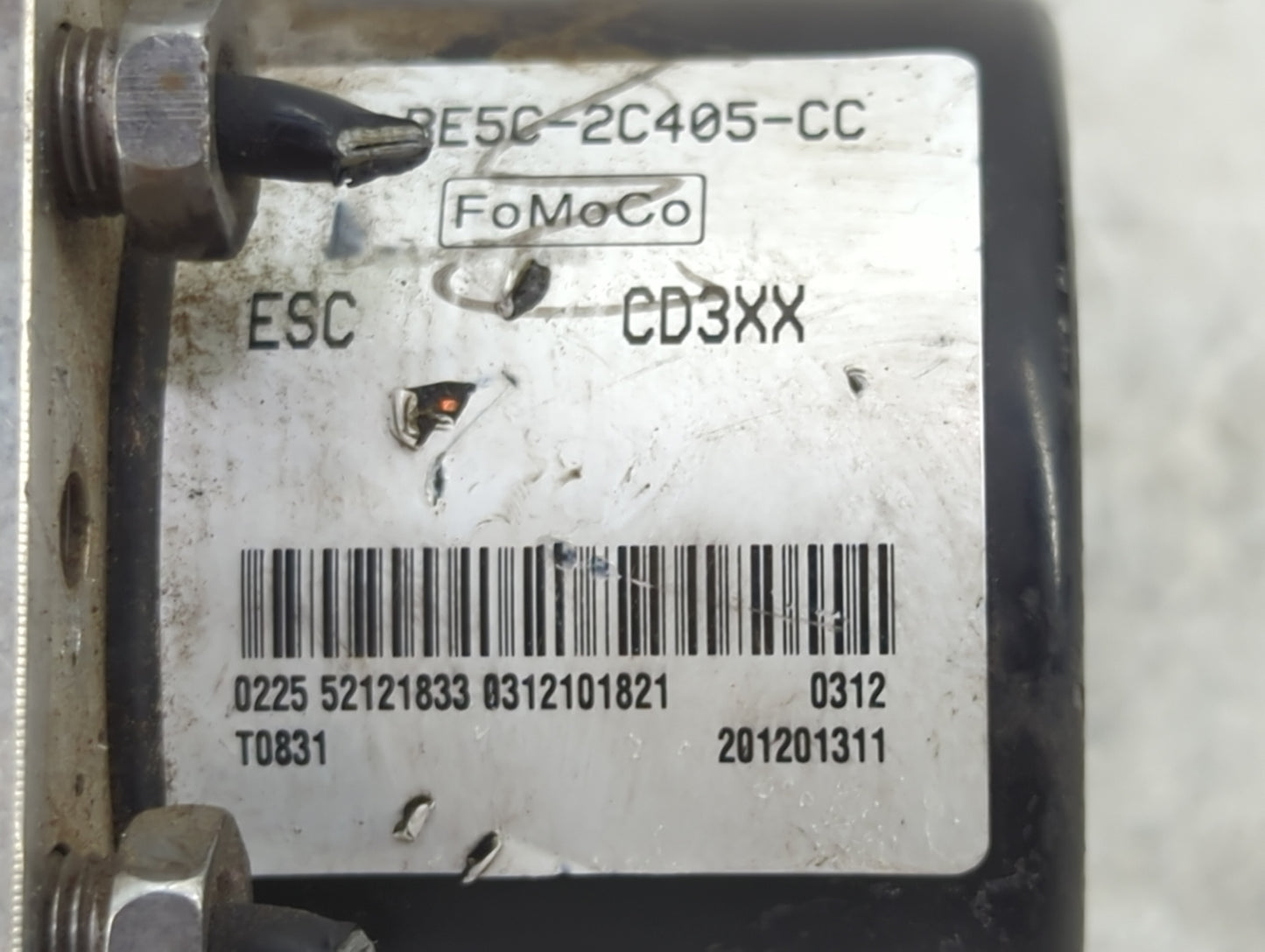 2010-2012 Ford Fusion ABS Pump Control Module Replacement P/N:BE5C-2C405-CC BE5C-2C219-CB Fits Fits 2010 2011 2012 OEM Used 
