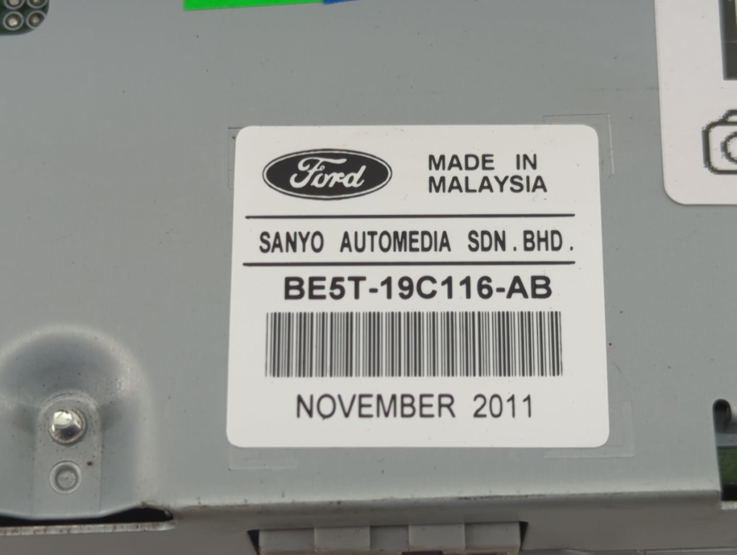 2010-2012 Ford Fusion Information Display Screen 1469135 - Oemusedautoparts1.com